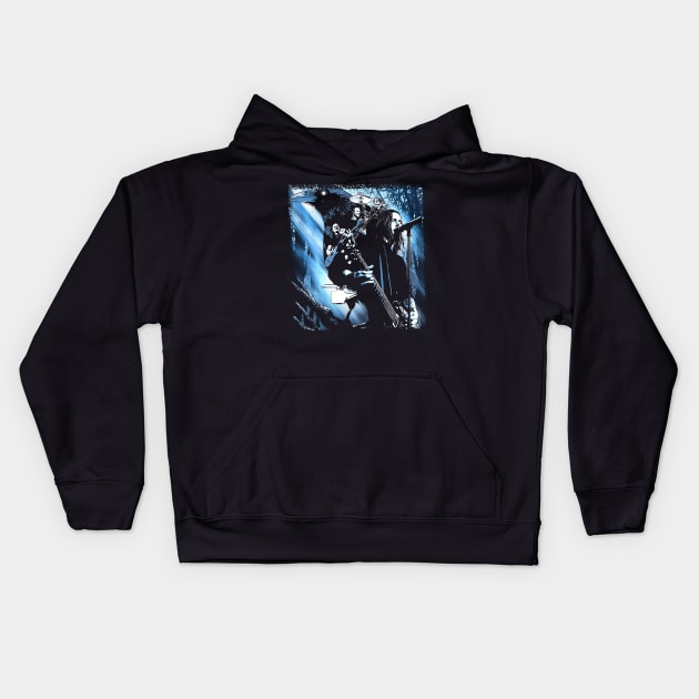 AB United Unite with Fellow Alter Fans Bridge Kids Hoodie by Mushroom Time